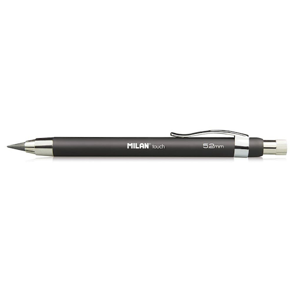 Milan Display Box 6 Mm Mekanisk Pennor 5.2 Mm Silver