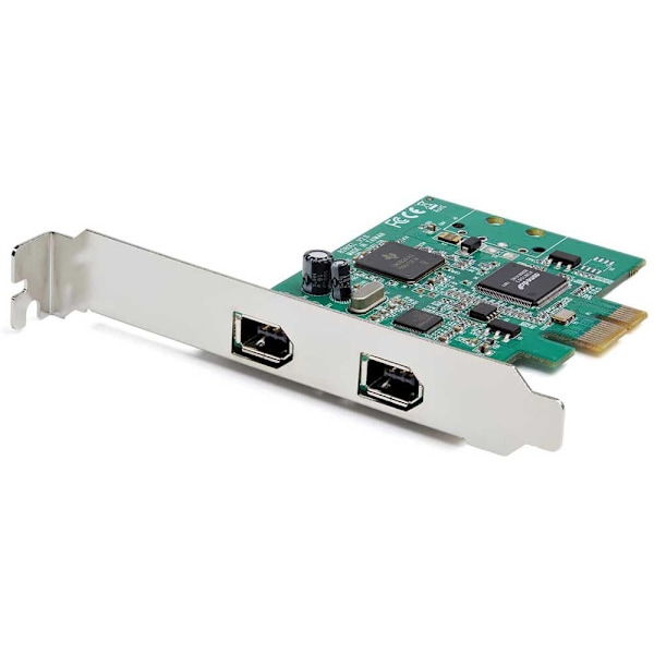 Startech Pcie 2 Port Firewire Tsb82aa2 Chipset Grøn