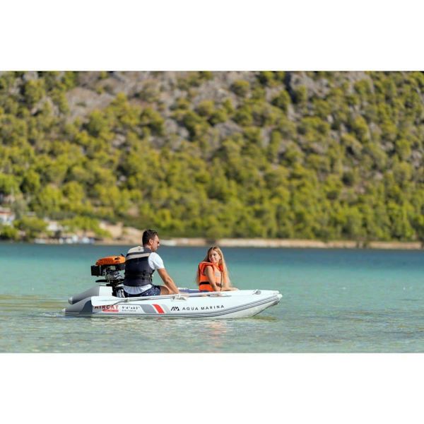 Aqua Marina Uppblåsbar Katamaranbåt Aircat 9´4´´ Grå 4 Places