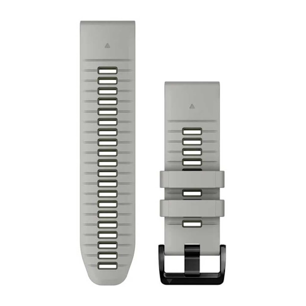 Garmin Silikoninen Kelloranneke Quickfit® 26 Mm Harmaa,Hopeinen