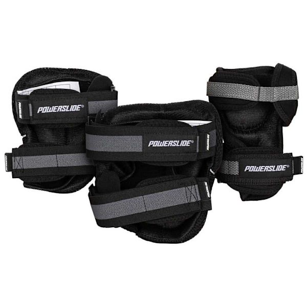 Powerslide Pro Pro Tektiv Uppsättning Svart L