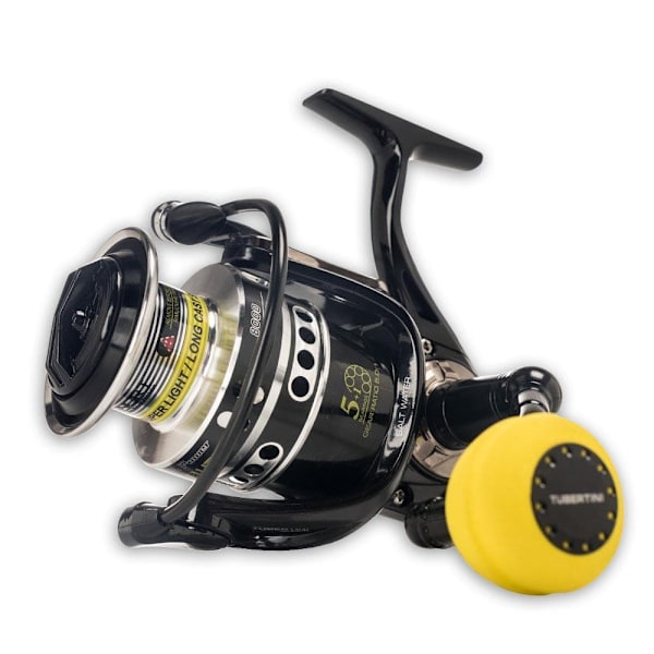Tubertini Roterende Reel Ap Power Gul,Sort 8000