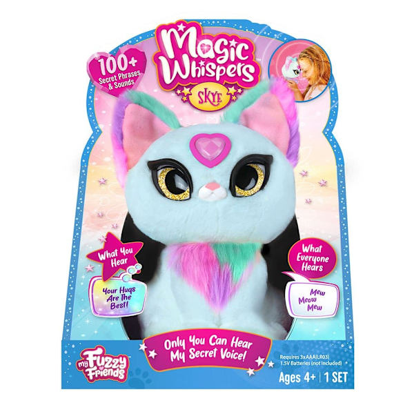 My Fuzzy Friends Magic Whispers Skye Interaktiv Robot