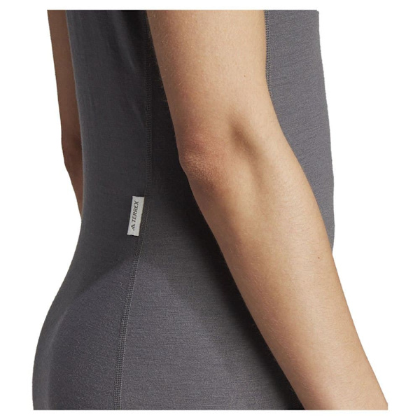 Adidas Xperior Merino 200 Baselayer Lyhythihainen T-paita Harmaa XL Nainen