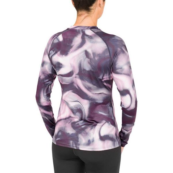 Volcom V-science T-shirt Med Lång ärm Lila S Kvinna