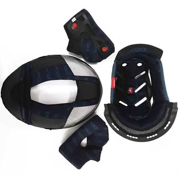 Mt Helmets Pad Liner Kit Ff103 Kre Sort M
