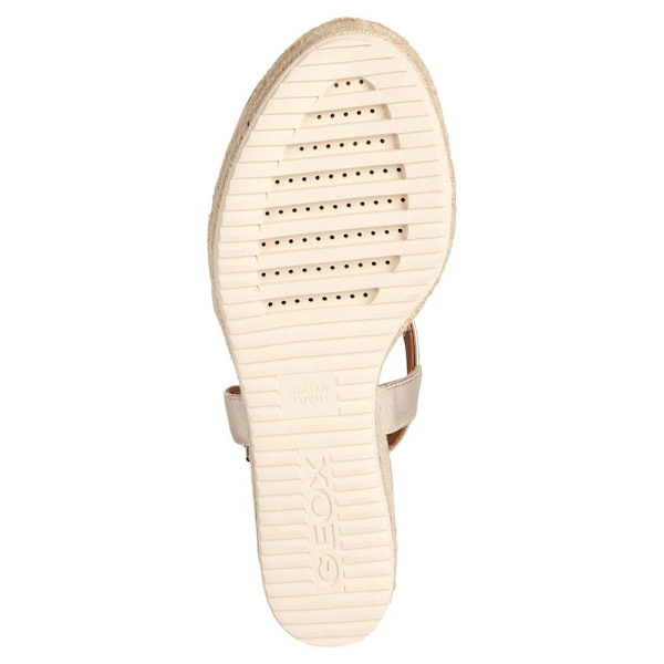 Geox Espadrilles Ponza Gylden EU 40 Kvinde