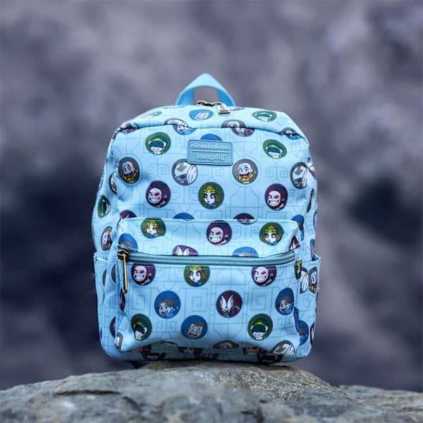Loungefly Mini Reversible The Last Airbender Map Rygsæk Flerfarvet