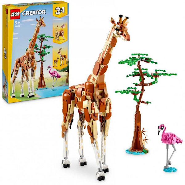 Lego Villieläimiä Rakennuspeli Safari Kultainen