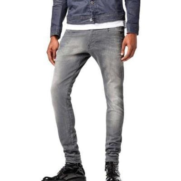 G-star Farkut Revend Skinny Harmaa 27 / 32 Mies