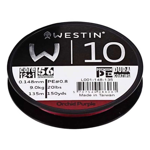 Westin Flettet W10 13 135 M Transparent 0.080 mm
