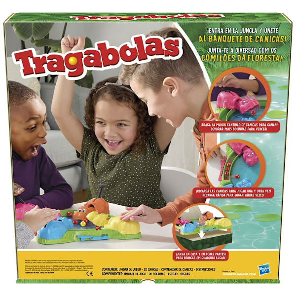Hasbro Brädspel Tragabolas Comilón Flerfärgad