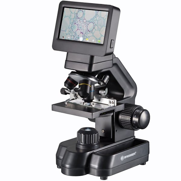 Bresser Hdmi Digital Mikroskop Skole Hobby Biolux Touch 5 Mp Sort