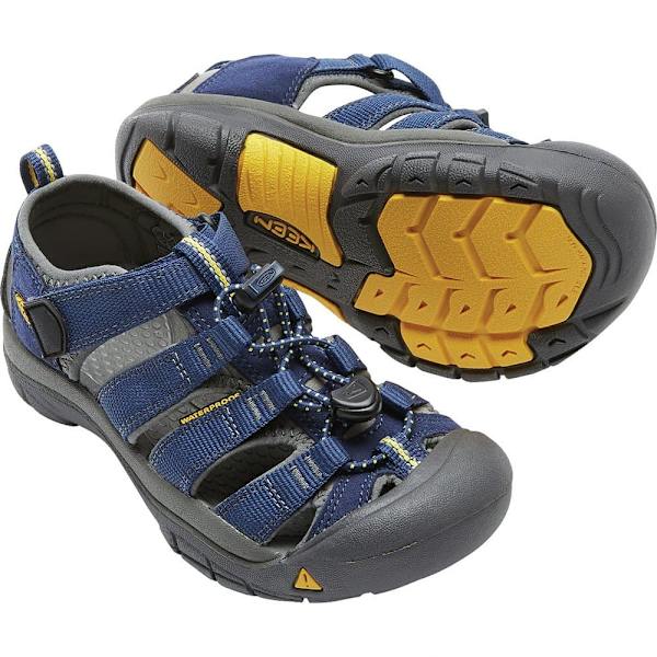 Keen Ungdoms Sandaler Newport H2 Blå,Sort EU 34