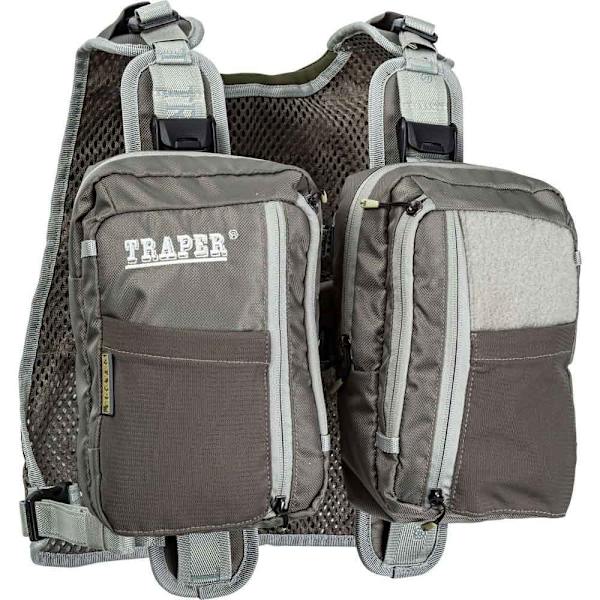 Traper Fly Combo Active Light Vest Grå  Mand