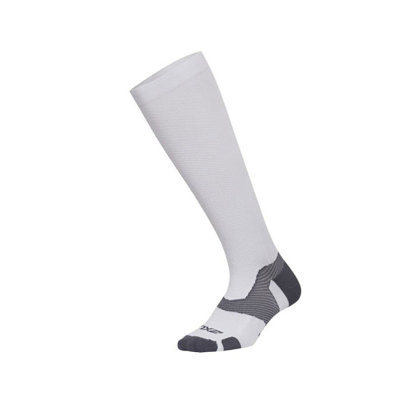 2xu Höga Strumpor Vector Light Cush Vit EU 42-46 Man