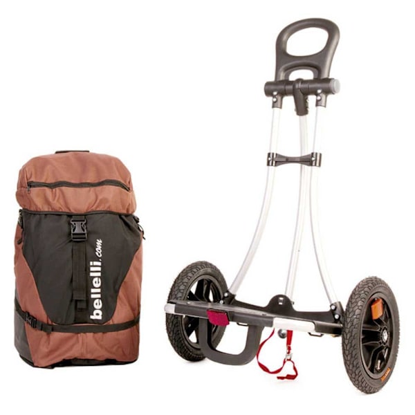 Bellelli Anhænger B-tourist Frame System Brun,Sort Max 25 kg Dreng