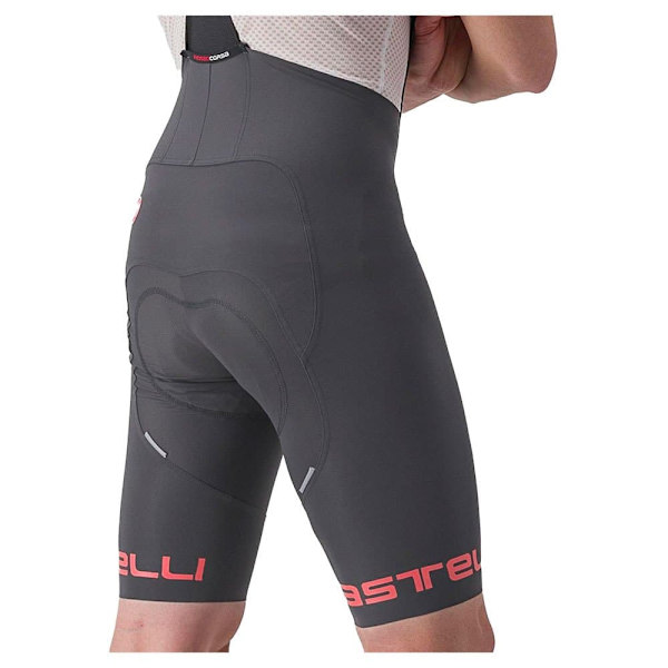 Castelli Bib Shortsit Free Aero Rc Classic Harmaa S Mies