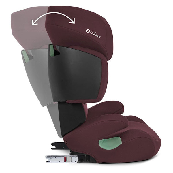Cybex Solution X I-fix Bilbarnstol Lila