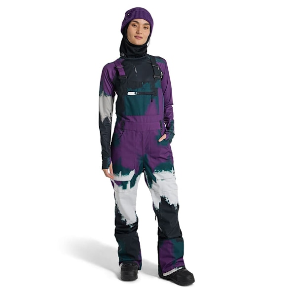 Burton Avalon 2l Stretch Bib Byxor Flerfärgad XS Kvinna