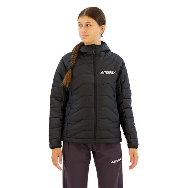Adidas Terrex Multi Synthetic Insulated Jakke Sort L Kvinde