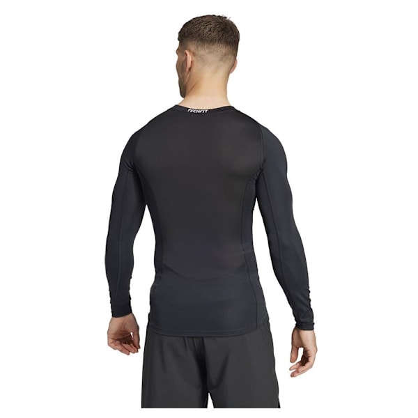 Adidas Techfit Compression Pitkähihainen T-paita  L / Regular Mies