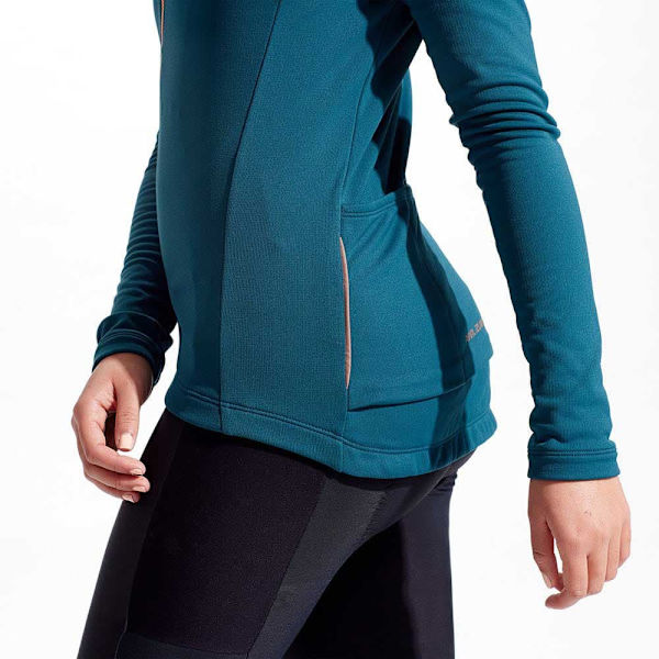 Pearl Izumi Attack Thermal Långärmad Trikå Blå S Kvinna
