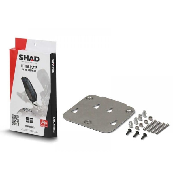 Shad Asennuslevy Pin System Bmw F650gs/f700gs/f800gs/f800gs Adventure Musta