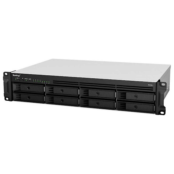Synology Nas Rs1221 Plus 8 Bugter Sort Sort