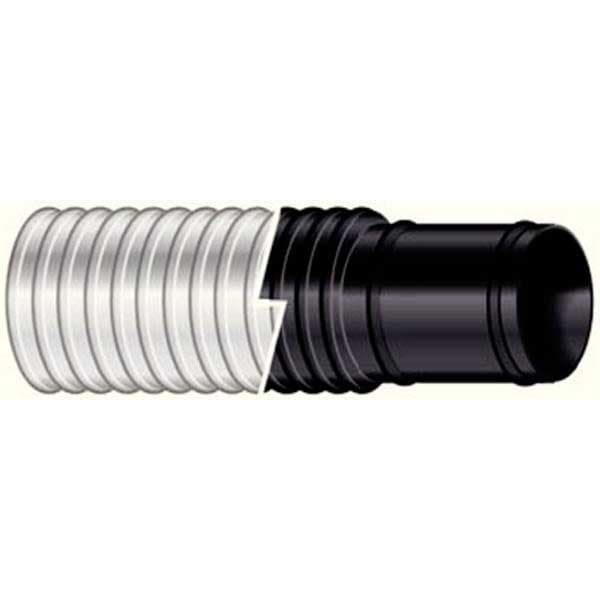Shields Bilgeflex Hose Series 120 Musta,Hopeinen 19 mm (15.20 m)