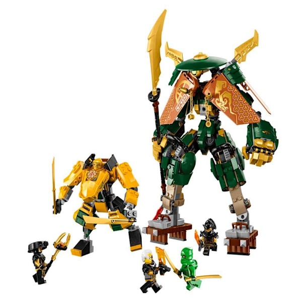 Lego Ja Arin Ninja Team Mecas Lloyd Kultainen