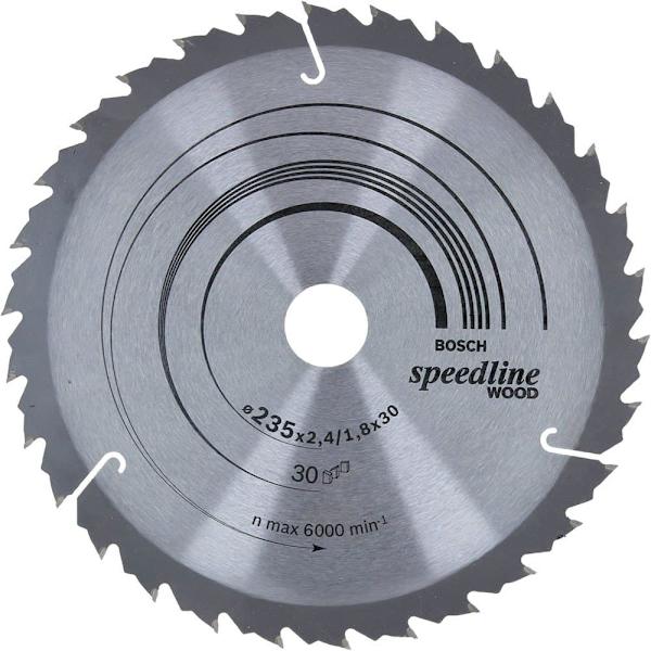 Bosch Professional Circular Se Wo H 235x30-30 Disc Durchsichtig