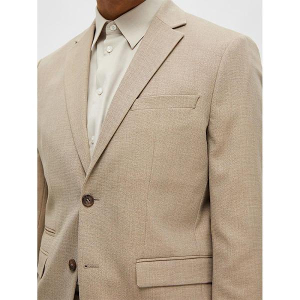 Selected Neil Slim Fit Bleiseri Beige 98 Mies
