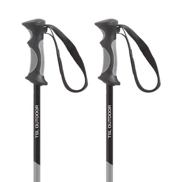Tsl Outdoor Polakker Hiking Alu 2 Sort,Søvfarvet 83-135 cm