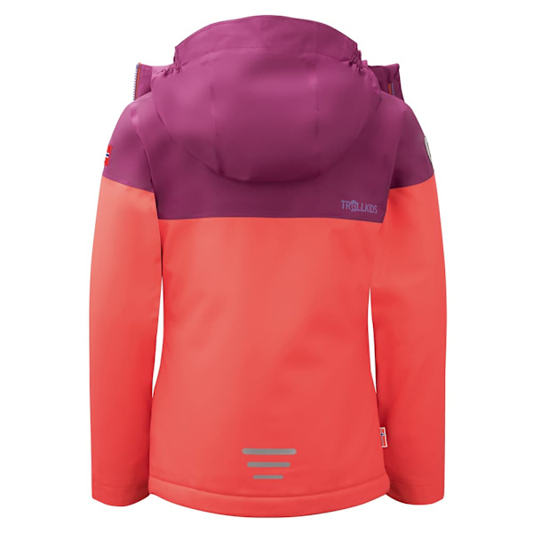 Trollkids Hallingdal Jacka Orange 128 cm Pojke