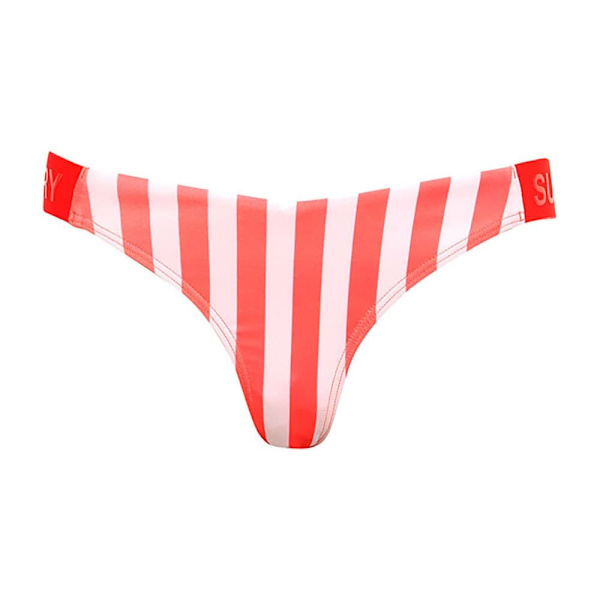 Superdry Cheeky Bikini Botten Rosa M Kvinna