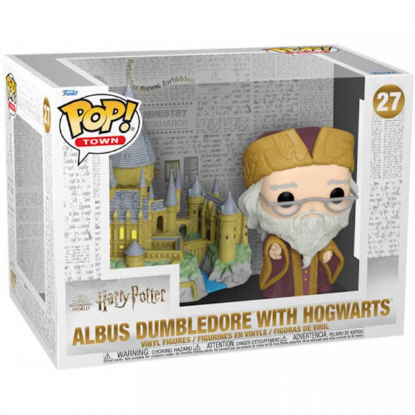 Funko Pop Harry Potter Albus Dumbledore With Hogwarts 12 Cm Flerfärgad