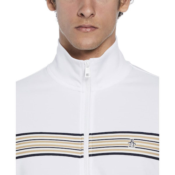 Original Penguin Chest Stripe Tape Träningsoveralljacka  L Man