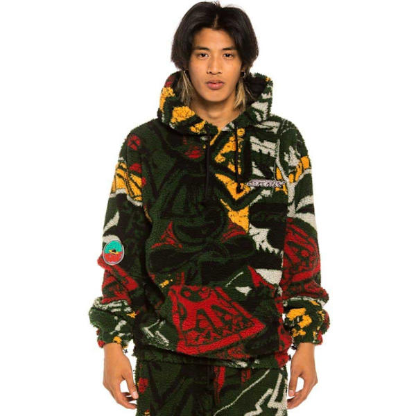 Grimey Space Lady All Over Jacquard Tröja Flerfärgad M Man