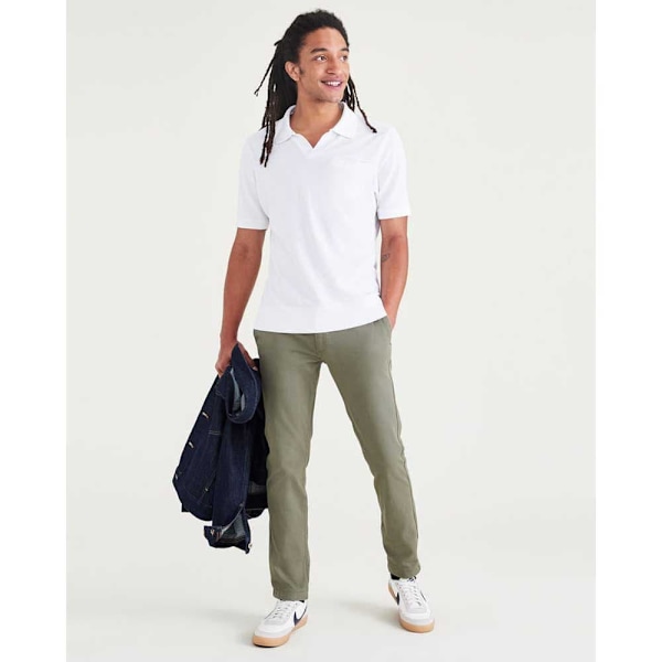 Dockers Chinobyxor Med Normal Midja Smart 360 Flex California Grönt 34 / 34 Man