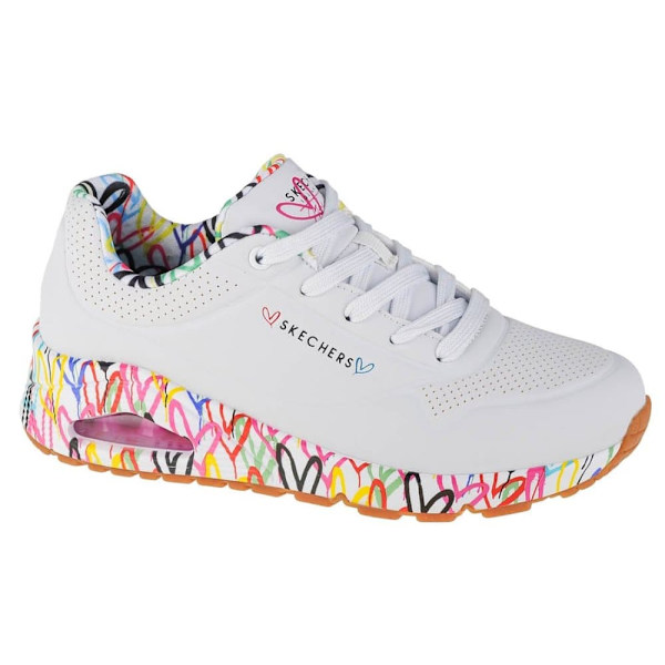 Skechers Valmentajat Uno Loving Love Valkoinen EU 38 Nainen