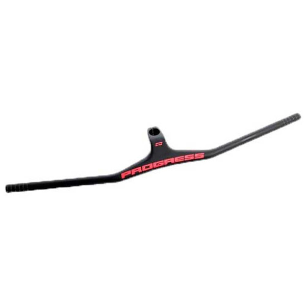 Progress Pg-235 Mtb Carbon -17º Styr Rød,Sort 100 mm / 800 mm