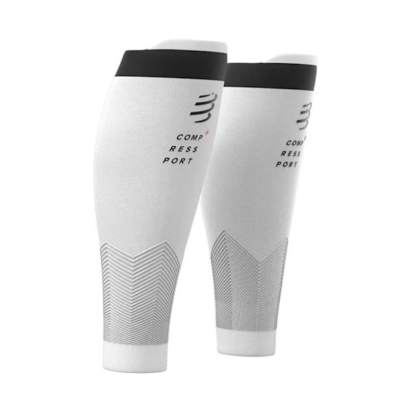 Compressport Kalv Ärmar R2v2 Vit T4 Man