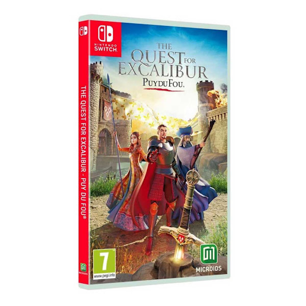Microids Switch The Quest For Excalibur Puy Du Fou Flerfärgad PAL