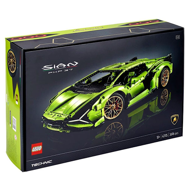 Lego Technic 42115 Lamborghini Sian Fkp Monivärinen