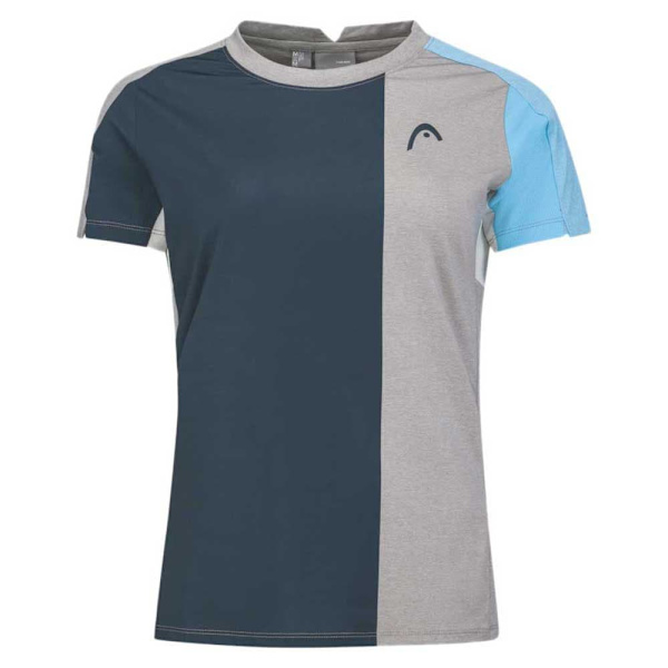 Head Racket Kortärmad T-shirt Padel Tech Grå XS Kvinna