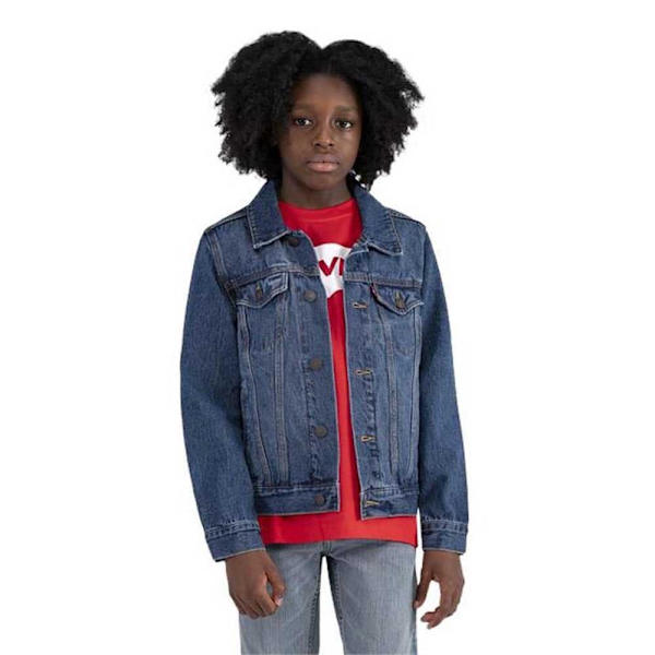 Levi´s ® Kids Trucker Jeansjacka Blå 12 Years Pojke