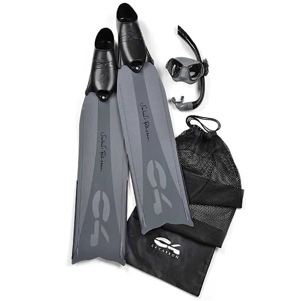 C4 Up Soft+condor+meltemi+mesh Bag Spydfiskeudstyr Grå EU 40-41
