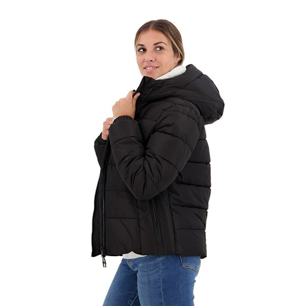 Superdry Puffer Jakke Spirit Sports Sort XL Kvinde
