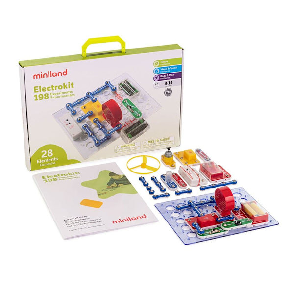 Miniland Erfaren Electrokit 198 Flerfärgad